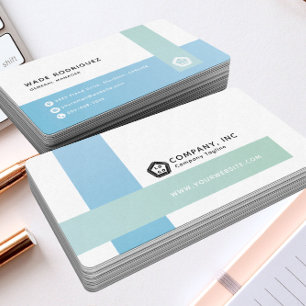 Modern Abstract Professional Logo Generic  Business Card