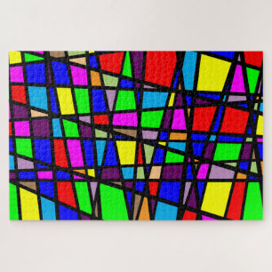 modern abstract puzzle