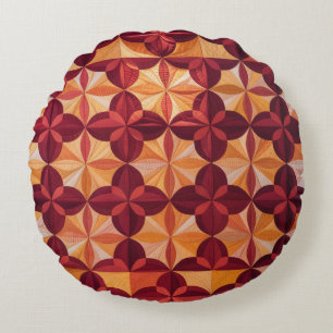 Modern Abstract Quilt, Throw Pillow