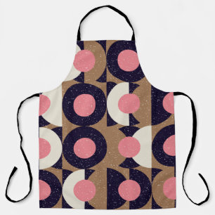 Modern abstract seamless geometric pattern with se apron
