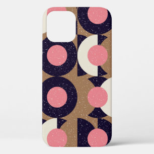 Modern abstract seamless geometric pattern with se iPhone 12 case