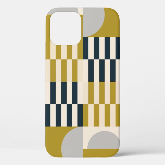 Modern abstract seamless geometric pattern with se Case-Mate iPhone case (Back)