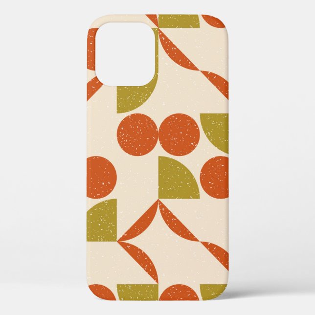 Modern abstract seamless geometric pattern with se Case-Mate iPhone case (Back)