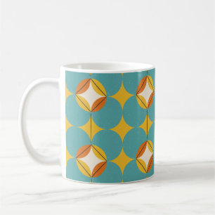 Modern abstract seamless geometric pattern with se coffee mug