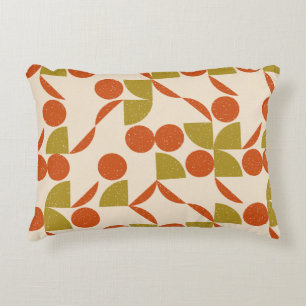 Modern abstract seamless geometric pattern with se decorative cushion