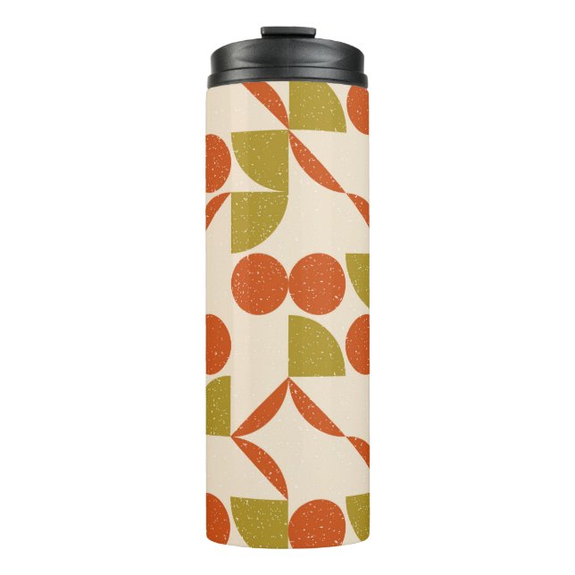 Modern abstract seamless geometric pattern with se thermal tumbler (Front)