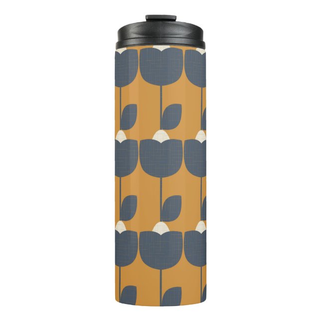 Modern abstract seamless geometric pattern with st thermal tumbler (Front)