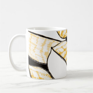 Modern abstract seamless pattern with creative col coffee mug