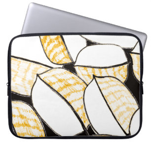 Modern abstract seamless pattern with creative col laptop sleeve