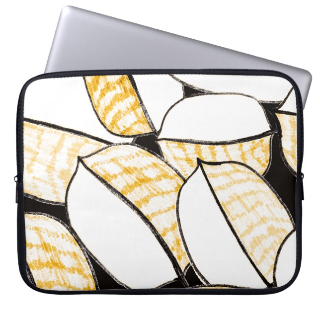 Modern abstract seamless pattern with creative col laptop sleeve (Front)