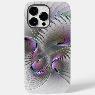 Modern Abstract Shy Fantasy Figure Fractal Art Case-Mate iPhone 14 Pro Max Case