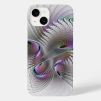 Modern Abstract Shy Fantasy Figure Fractal Art
