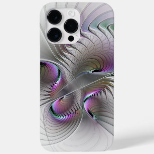Modern Abstract Shy Fantasy Figure Fractal Art Case-Mate iPhone 14 Pro Max Case