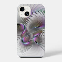 Modern Abstract Shy Fantasy Figure Fractal Art