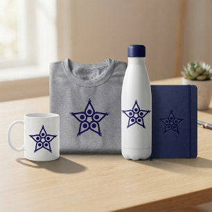 Modern Abstract Star Unity Mug