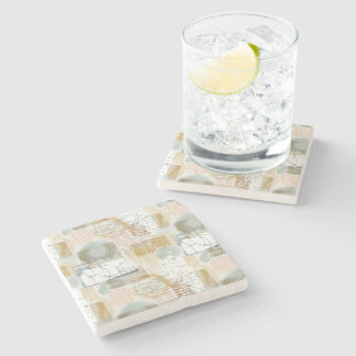 Modern Abstract Stone Coaster