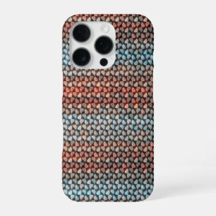 Modern abstract stripes geometric pattern 1294 iPhone 16 pro case