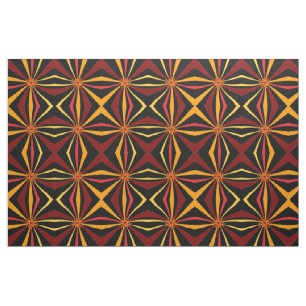 Modern Abstract Sun Fabric