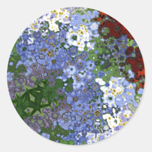 Modern abstract surface artwork - Sticker