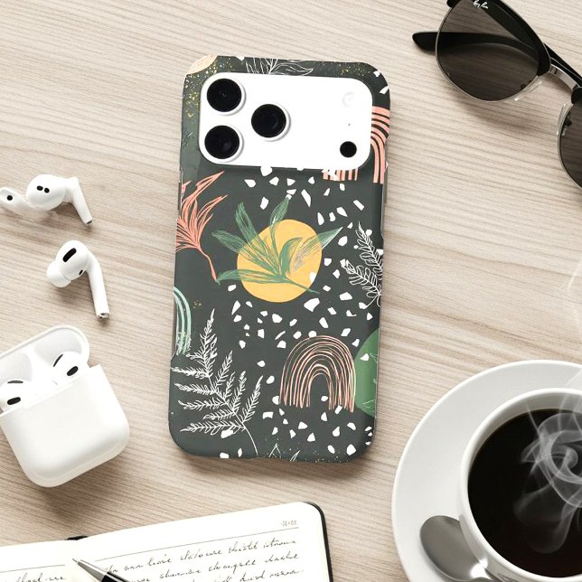 Modern Abstract Terrazzo & Botanical Collage  (Creator Uploaded)