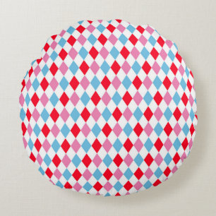 Modern Abstract Texture design Round Cushion