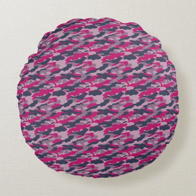 Modern Abstract Texture design Round Cushion (Front)