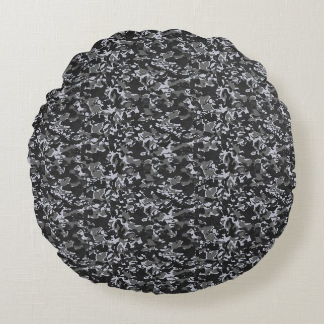 Modern Abstract Texture design Round Cushion (Front)