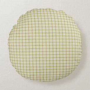 Modern Abstract Texture design Round Cushion