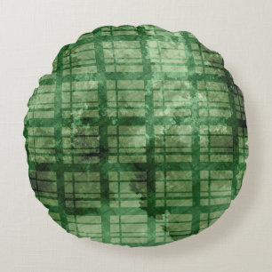 Modern Abstract Texture design Round Cushion