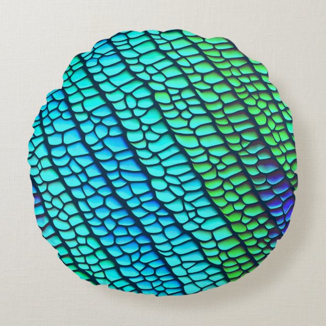 Modern Abstract Texture design Round Cushion (Front)