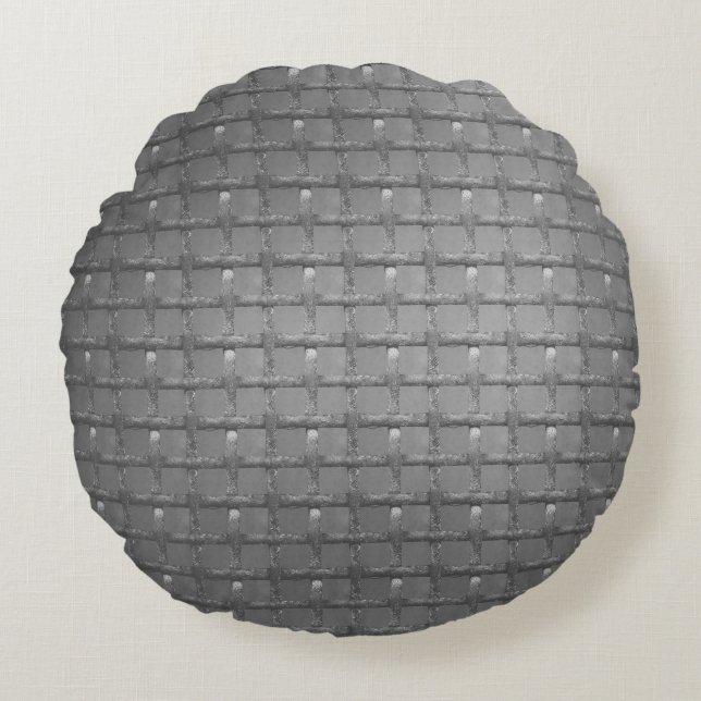 Modern Abstract Texture design Round Cushion (Front)