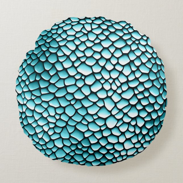 Modern Abstract Texture design Round Cushion (Front)