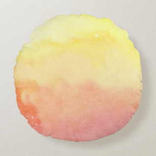 Modern Abstract Texture design Round Cushion