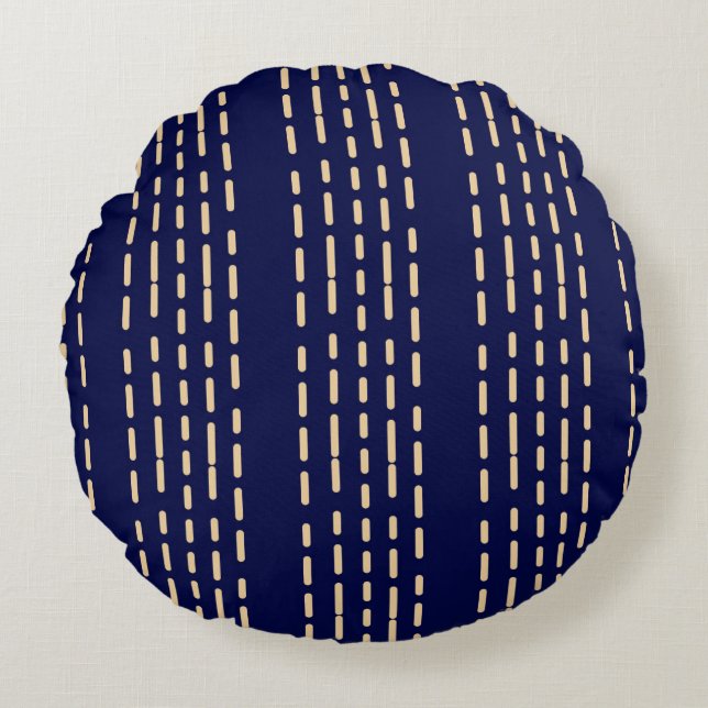 Modern Abstract Texture design Round Cushion (Front)