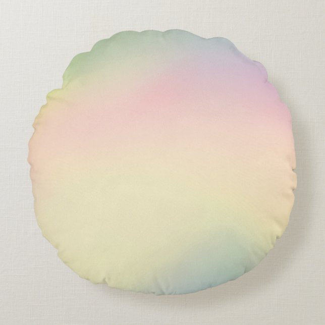 Modern Abstract Texture design  Round Cushion (Front)