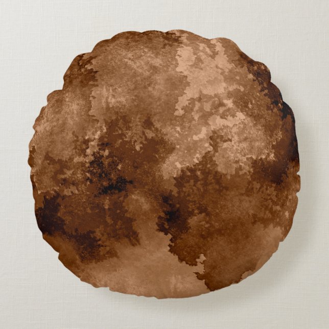 Modern Abstract Texture design Round Cushion (Front)