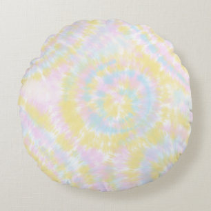 Modern Abstract Texture design Round Cushion