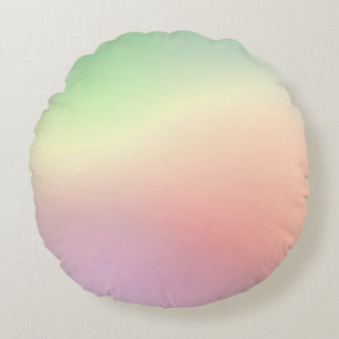 Modern Abstract Texture design Round Cushion