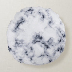 Modern Abstract Texture design Round Cushion