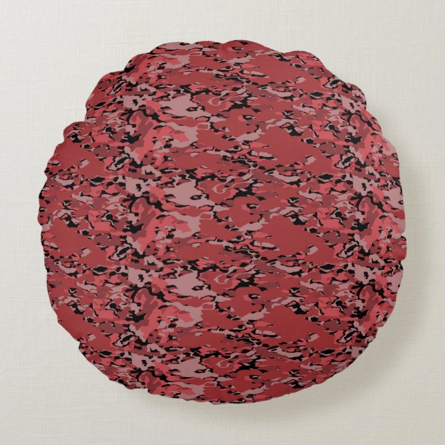 Modern Abstract Texture design Round Cushion (Front)