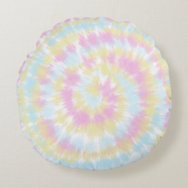 Modern Abstract Texture design Round Cushion (Front)