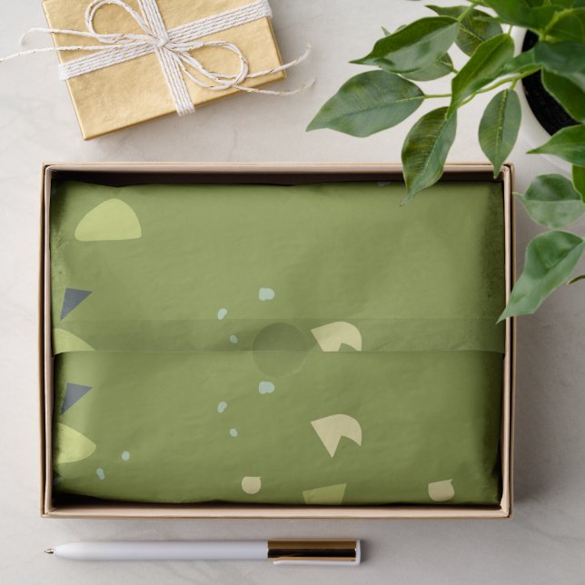 Modern Abstract Texture design Tissue Paper (Gift)