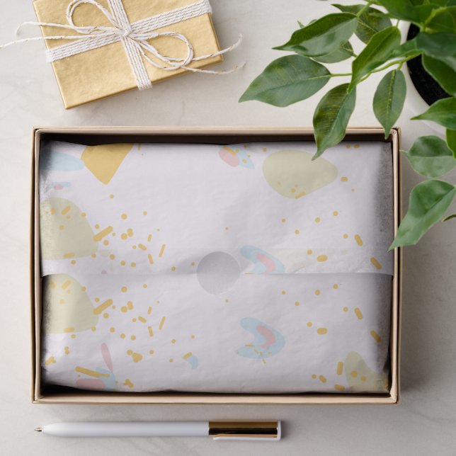 Modern Abstract Texture design Tissue Paper (Gift)
