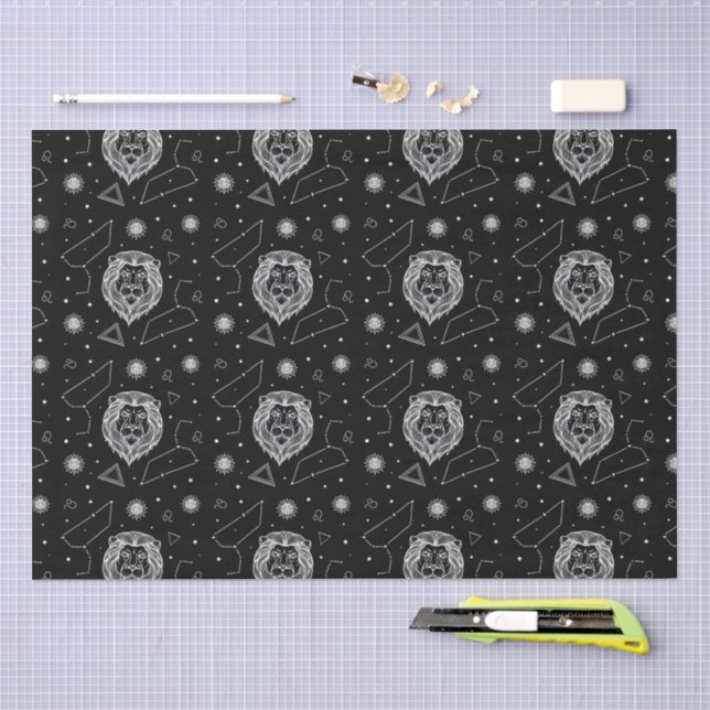 Modern Abstract Texture design Tissue Paper (Craft)