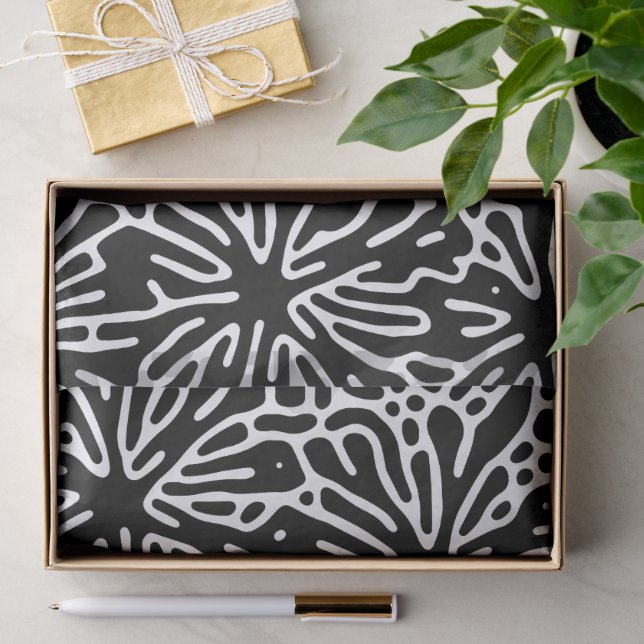 Modern Abstract Texture design Tissue Paper (Gift)