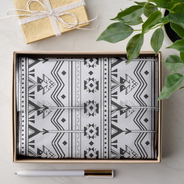 Modern Abstract Texture design Tissue Paper (Gift)
