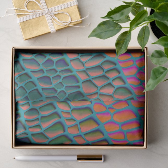 Modern Abstract Texture design Tissue Paper (Gift)