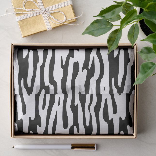 Modern Abstract Texture design Tissue Paper (Gift)