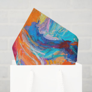 Modern Abstract Texture design Tissue Paper