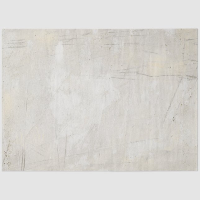 Modern Abstract Texture Grey Beige Decoupage Art Tissue Paper (Front)